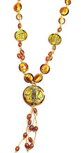 Cargar imagen en el visor de la galería, Collar colores de plata Indú