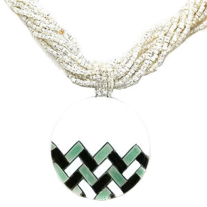 Calypso Classic Ethinc Round Necklace