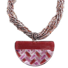 Cargar imagen en el visor de la galería, Calypso Classic  Ethnic Half Moon Necklace
