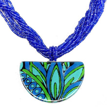 Cargar imagen en el visor de la galería, Calypso Classic Blossom Half Moon Necklace

