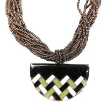 Cargar imagen en el visor de la galería, Calypso Classic  Ethnic Half Moon Necklace
