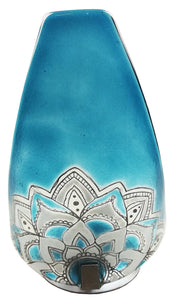 Candleholder  TeePee Madala Aqua
