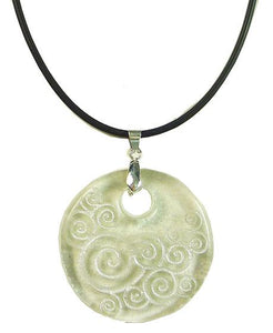 Collar del Pacífico.- Vidrio de Botella