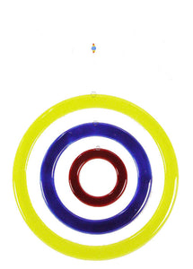 Windchime  3 Circles Red Blue Yellow