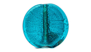 Big Flat Rounded Glass Beads