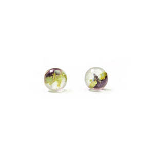 Capri Glass Stud Earrings