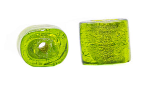 Medium Square Glass Beads