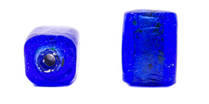 Dotted Prism Glass Beads