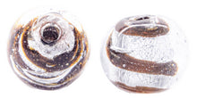 Cargar imagen en el visor de la galería, Spiral Sphere Glass Beads
