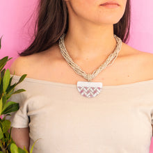 Cargar imagen en el visor de la galería, Calypso Classic  Ethnic Half Moon Necklace
