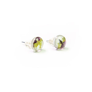 Capri Glass Stud Earrings