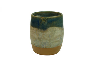 Tumbler curved blue